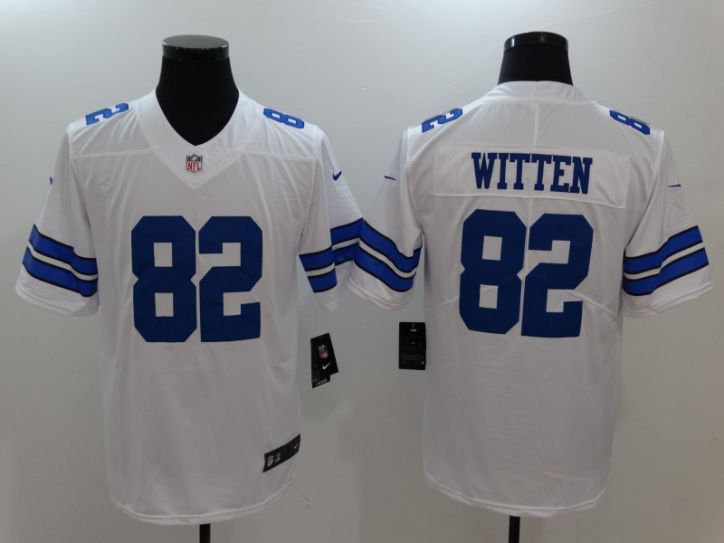 Men Dallas cowboys 82 Witten White Nike Vapor Untouchable Limited NFL Jerseys